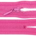Reißverschluss mit farbigem Griff im Drop-Design, 30 cm - Rosa