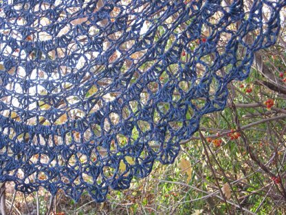 Shells & Chains Half Circle Shawl