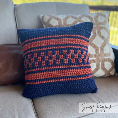 Mountain Sunset Pillow