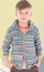 Hooded Sweater & Jacket in Sirdar Snuggly Baby Crofter DK - 4574 - Downloadable PDF