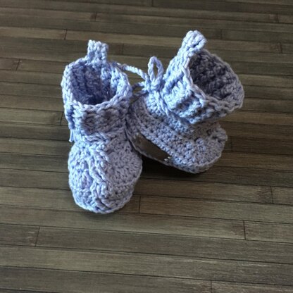 Lola Cabled Booties