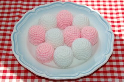 Crochet Pattern for Marshmallows / Sweets - Crochet Candy