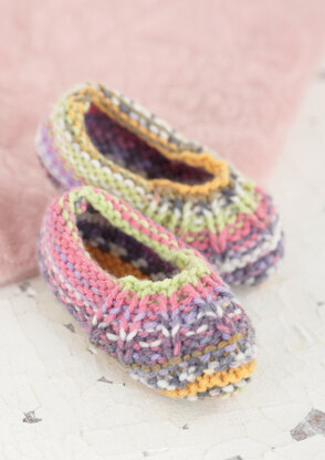 Shoes in Sirdar Snuggly Baby Crofter DK - 4514 - Downloadable PDF