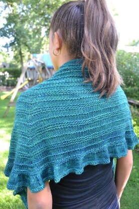 Quaker Ridge Shawlette