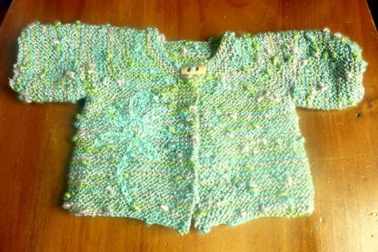Simple Seamless Baby Jacket Knitting pattern by Katy Farrell | Knitting ...