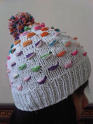 Candy Buttons Hat