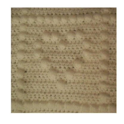 Heart Puff Baby Blanket