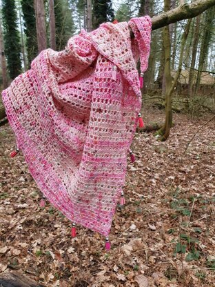 Bubblegum Shawl