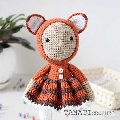 Crochet Pattern of DOLL - FOX