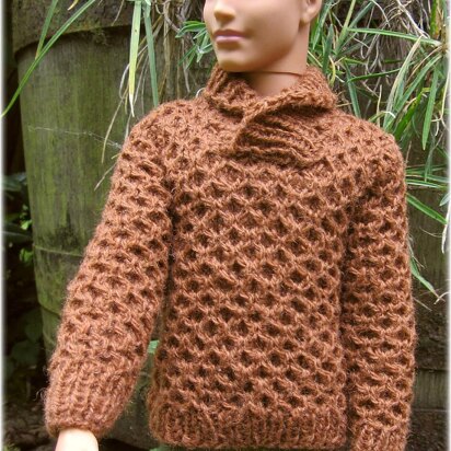 1:6th scale Honeycomb sweater