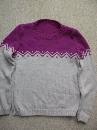 Zig Zag Yoke Jumper