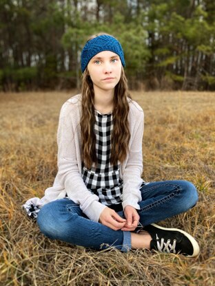 Cable Knit Headband Pattern | Cabled