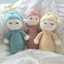 Sleepy Baby Doll Rattle