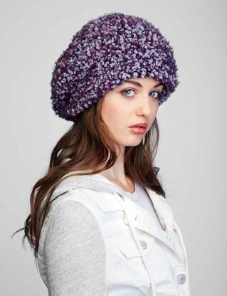 Slouchy Hat in Bernat Blissful