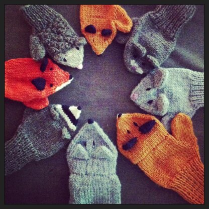 Little Fox Mittens