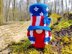 Patriotic gnome USA (girl_2)