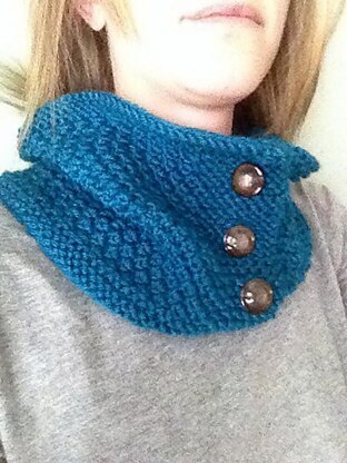 The Knotty Stitch Cowl