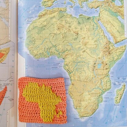 4 Map Granny Squares