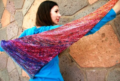 Meditation on the Beach Shawl