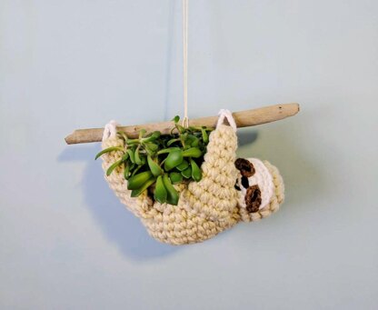 Hanging Sloth Planter