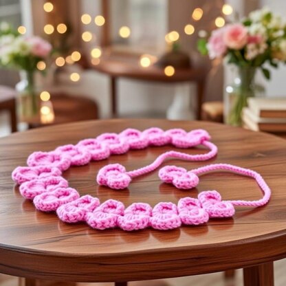Crochet Heart Headband Pattern + Video Tutorial (PDF)