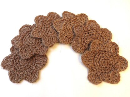 Flower hemp coasters