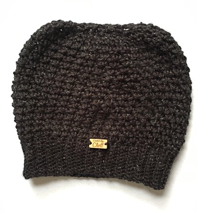 Black Sparkle Hat #4