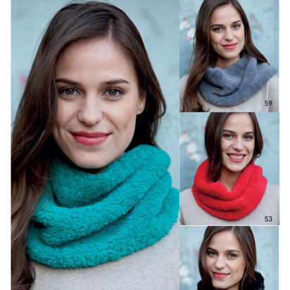 Neck Warmers in Katia Velour