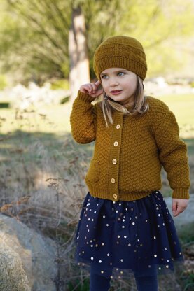 Rowan Cardi and Hat - LF36