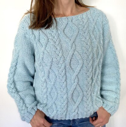 Casual Cable Pullover