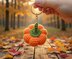 Pumpkin Keychain Crochet Pattern (PDF + Video Tutorial) – Beginner