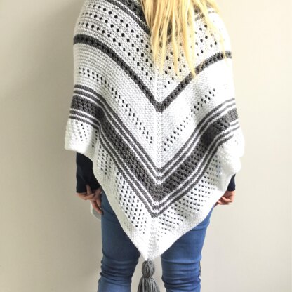 White Wave Shawl