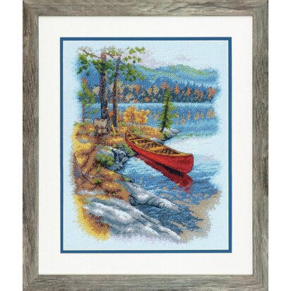 Dimensions Outdoor Adventure Counted Cross Stitch Kit - 11in x 14in