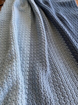 Blue Skies Baby Blanket