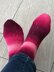 Rose Lawn Socks with Magic Wrap Heel