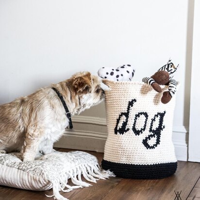 Dog's toys basket