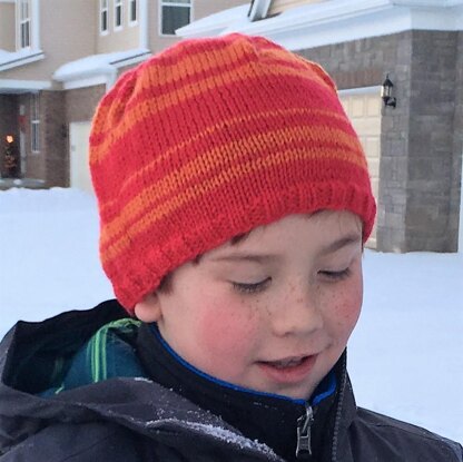 Holden's Striped Hat