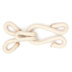 Hemline Fur Hooks and Eyes: Beige: Size 3