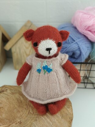 Fox knitting pattern