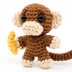 Mini Noso Monkey Crochet Pattern