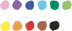 Tonic Studios Nuvo Watercolor Pencils 12/Pkg - Brilliantly Vibrant