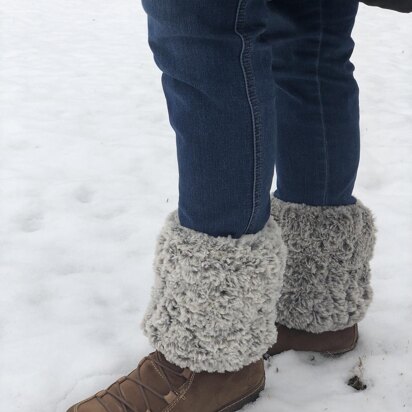 Faux Fur Ankle Warmers