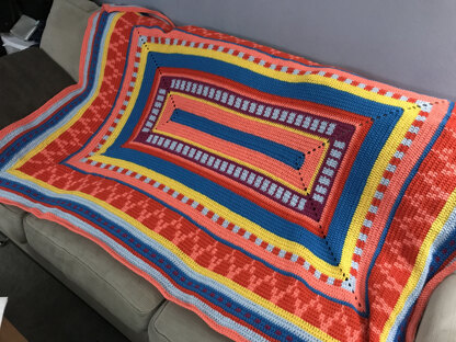 My colorful blanket