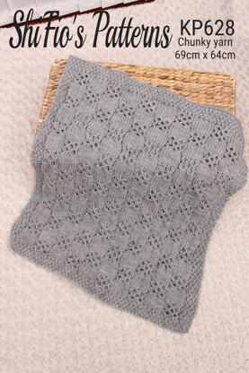 Chequered Baby Blanket #628