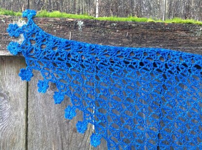 Forget-Me-Knot Shawl