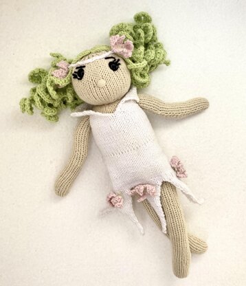 Pattern: knitted TOOTH FAIRY, amigurumi