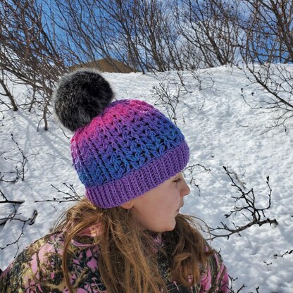 Blackberry Blossom Beanie