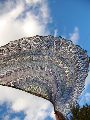 The Kakadu Lace Shawl