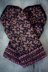 Norwegian Black Rose Mittens