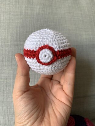 Pokeball Amigurumi: Regular, Master and Premier Balls